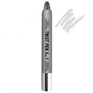 Miss Europe Twist pen 4 en 1 - Lips and eyes pencil n°5 argent