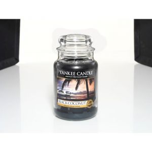 Image de Yankee Candle Bougie Moyenne Jarre BLACK COCONUT