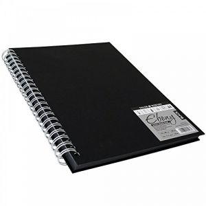 Daler Rowney Cahier &agrave; spirales Format portrait 180 g/m&sup2; A3 (Noir)