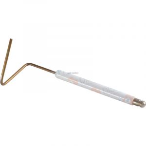 Cuenod SONDE D'IONISATION LG 80 (PORCELAINE) Ø8 (PORCELAINE) GAZ POUR BRÛLEUR C55/80. RÉF. 13018121