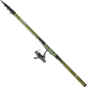 Daiwa Ensemble T&eacute;l&eacute;r&eacute;glable 3.5 M Megaforce moulinet Q 820 RM Set Reg 09