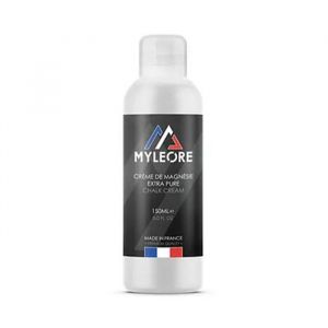 MYLEORE - Crème De Magnésie Extra Pure - Liquid Chalk Fabriquée en France - Packaging Végétal Responsable - Grip Tout Sport - Escalade, Crossfit, Gym, Haltérophilie, Street Workout, Pole Dance - 150ml