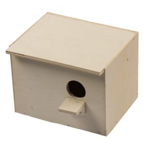 Nichoir avec barreaux pour voliere Duvoplus