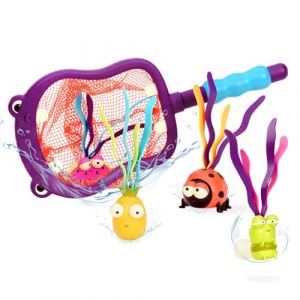 BeToys Ensemble Scoop-A-Diving - Hubba - Jouet de Piscine - Jouet de plong&eacute;e pour Enfants - Jeu de la Piscine - Jeu d'&eacute;t&eacute; - 3 Ans et +