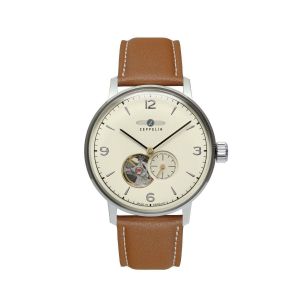 Image de Zeppelin Montre Homme Hindenburg Beige Z-8066-5_N Gris - Couleur Gris - Taille Taille unique