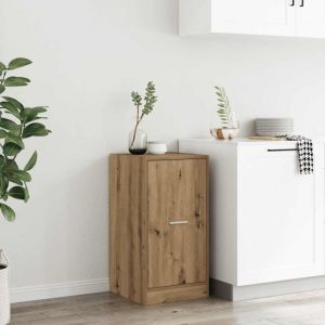 VidaXL Armoire D'apothicaire Chêne Artisanal Bois D'ingénierie