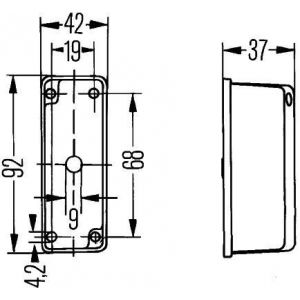 Image de Hella Feu d'encombrement