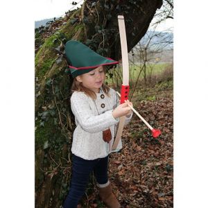 Arc de mini c valier et ses 3 flèc s jouet bois Jouets par univers Jeux de dextérité et d'adresse