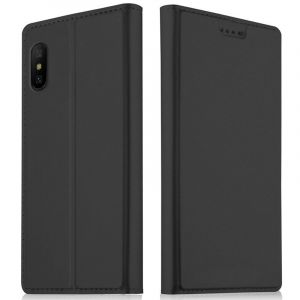 Image de Akashi Etui Folio Porte Carte Noir Xiaomi Mi 8 Pro