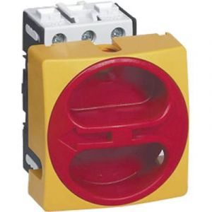 Baco Interrupteur sectionneur 222102 25 A 1 x 90 ° jaune, rouge 1 pc(s)