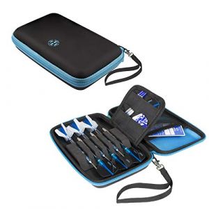Image de Harrows Etui Fl&eacute;chettes Blaze Pro 6 case aqua noir
