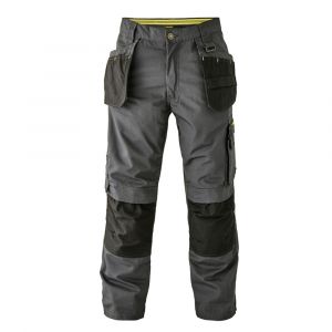 Stanley Pantalon de travail poches ge uillères Newark 48R gris/ ir