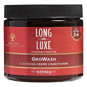As I Am Long and Luxe GroWash Cleansing Creme Conditioner - 454 g