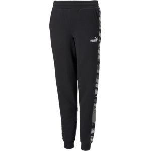 Puma Pantalon - Ess+ Camo Fl Cl - Noir Garçon 8 ans