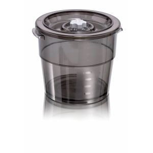 Image de Magic vac ACO1002 - Bac en polycarbonate rond de 4 L 'spécial liquides'