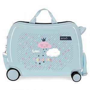 Enso Good Day Valise Enfant Multicolore 50x39x20 cms Rigide ABS Serrure &agrave; combinaison 34L 2,1Kgs 4 roues Bagage &agrave; main