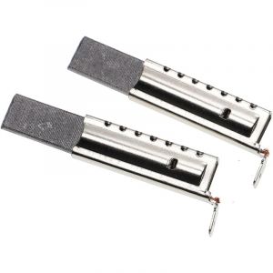 Vhbw Lot de 2 balais de charbon charbon de bois abrasif 5 x 12,5 x 32 mm compatibles avec Arcelik 6210201000, 6211701000