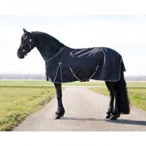 Couverture d'ext&eacute;rieur pour cheval QHP Turnout Big Neck 150g