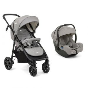 Image de Joie Poussette DUO LITETRAX DLX Gray + I-GEMM2 Pebble