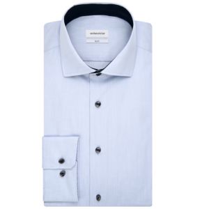 Seidensticker Business Shirt | Slim Fit | Spread Kent Collar | White | Size 43 | Non-Iron