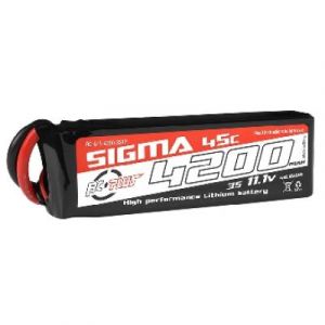 Lipo 3S 11.1V 4200mAh 45C XT60 SIGMA