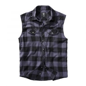 Brandit La Chemise Check 5XL Black / Grey