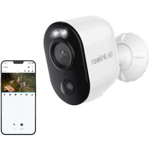 Reolink 4K 8MP Caméra de Surveillance Exterieure 2,4/5 GHz WiFi, Vision Nocturne Couleur, Détection Personne/Véhicule/Animal