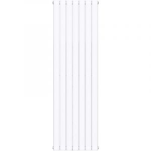 Sogood - Radiateur pour Chauffage Central Radiateur à Eau Chaude Design Vertical Panneau Monocouche Blanc 180x54cm - Blanc