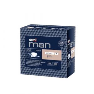 Seni Man Normale Livello 1 Inserto per incontinenza | Pacchetto (15 pezzi)