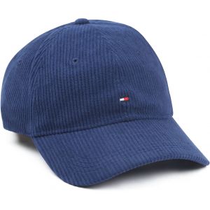 Tommy Hilfiger Chapeau Corduroy Marine Bleu Bleu foncé