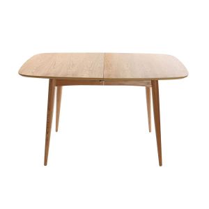 Image de Miliboo Table à manger extensible frêne naturel L130-160 NORDECO