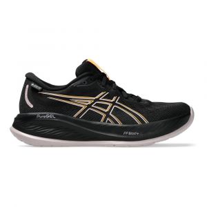 Asics Gel-Cumulus 26 GTX Chaussure De Running Sans Stabilisateurs Femmes - Noir, Orange, Pointure 40