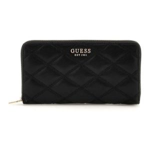 Guess Portefeuille Portefeuille Tamsin Small Zip QG9632163 Black