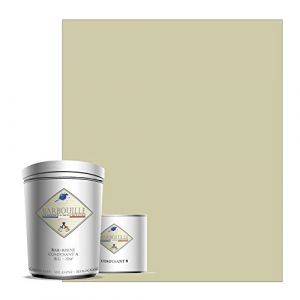 Peinture/r&eacute;sine &eacute;poxy bi-composant mat Barbouille Pour carrelages, faiences, stratifi&eacute;s, pvc - 1kg - Beige Astral - Beige
