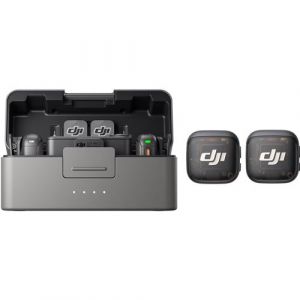 Dji Micro cravate sans fil Mic 3 (2 TX+1 RX+boitier de charge)
