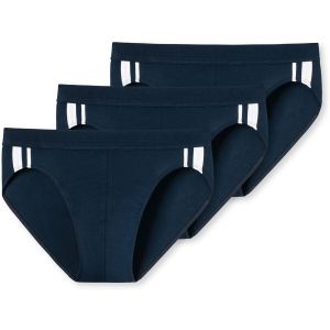 Schiesser Herren Slip 3er Pack Softbund und Streifen Organic Cotton – 95/5 Stretch