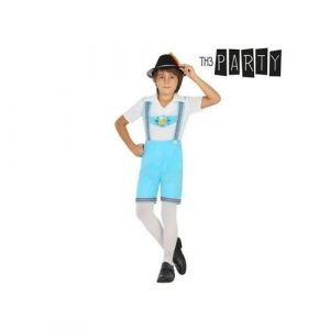 Image de AC-D&eacute;co D&eacute;guisement enfant bavarois - 5/6 ans - Bleu et jaune - Livraison gratuite - Bleu