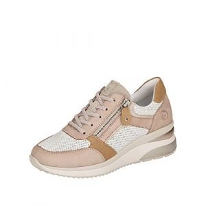 Remonte D2404, Basket Femme, Cliff Bianco Sand Coquillage Cliff 81, 40 EU