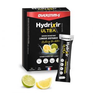 Overstim.s Boisson energetique hydrixir ultra citron citron vert 10 sticks de 40g