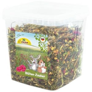 JR Farm Pot de Fleurs Magique 400 g (Herbes pour Lapins Nains et rongeurs, compl&eacute;ment Alimentaire)