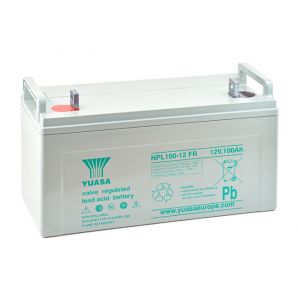 Yuasa Batterie plomb AGM NPL100-12FR 12V 100Ah M10-M