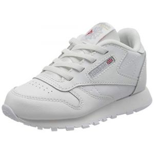 Reebok Classic Leather, Basket Mixte bébé, Ftwwht, 24 EU