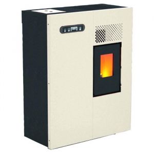 Punto Fuoco - Po&ecirc;le &agrave; Pellets Camilla Fire Point 5,6Kw Ivoire