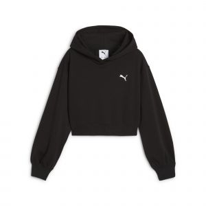 Puma Sweatshirt à capuche court fille Wardrobe ESS Relaxed TR