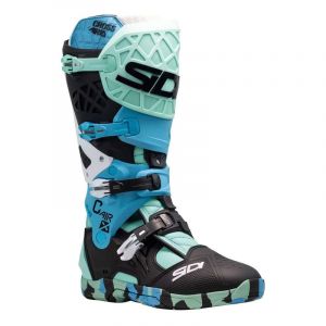 Sidi Bottes cross Crossair X messy/cyan- 45