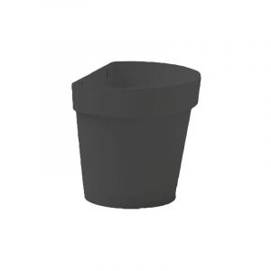 Vaso A Muro Cleo Bianco D.25cm Veca