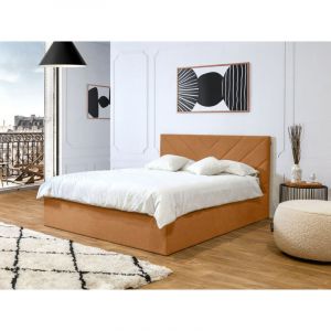 Bobochic Lit coffre Lit coffre romane 160x200 Orange - Orange