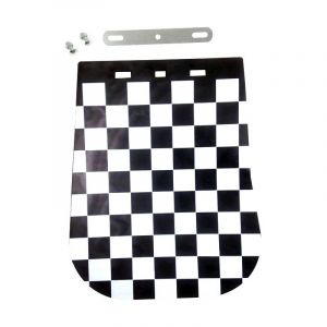 Bike It Bavette 250 mm damier noir/blanc