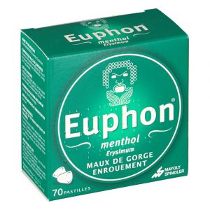 Image de Mayoly Spindler Euphon Menthol - 70 Pastille(s)