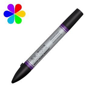 Image de Winsor & Newton Marqueur d'aquarelle - Violet dioxazine